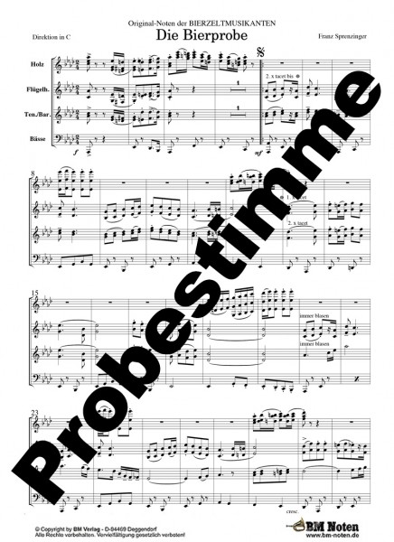 Die Bierprobe