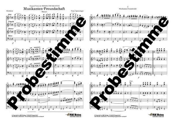 Musikanten-Freundschaft