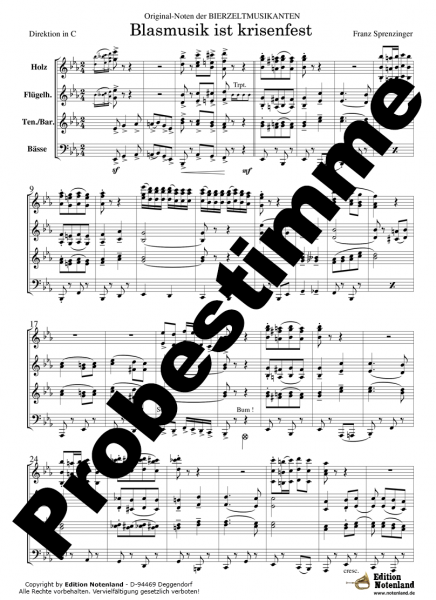 Blasmusik ist krisenfest