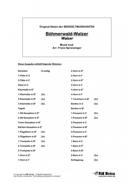 Böhmerwald-Walzer
