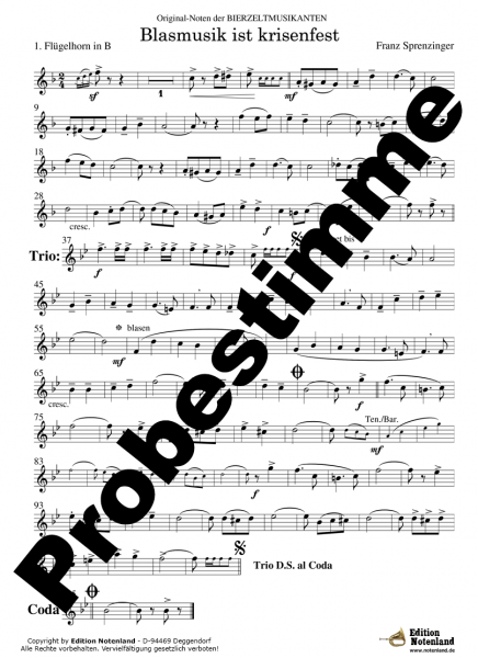 Blasmusik ist krisenfest