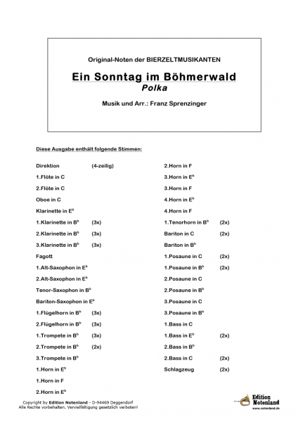 Ein Sonntag im Böhmerwald