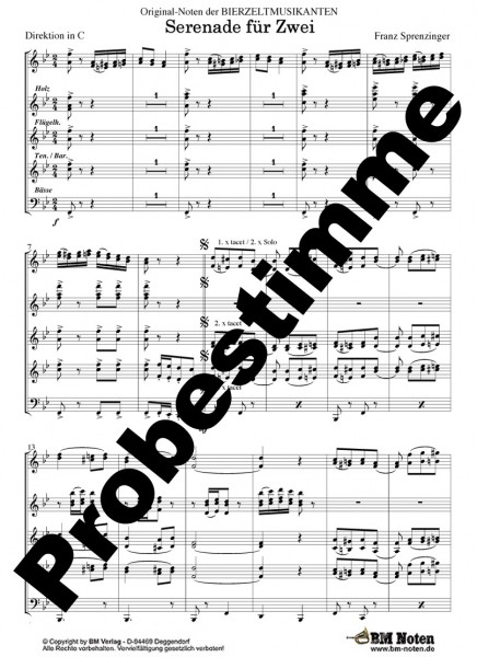 Serenade für zwei