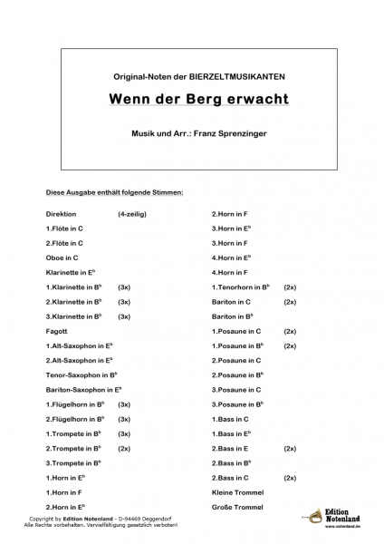 Wenn der Berg erwacht