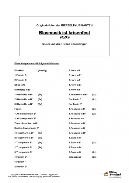 Blasmusik ist krisenfest