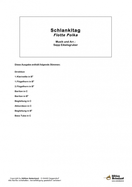 Schlankltag - Tanzlmusik