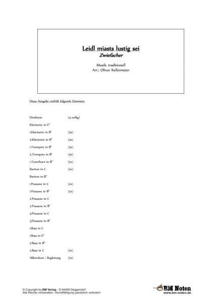 Leidl miast lustig sei