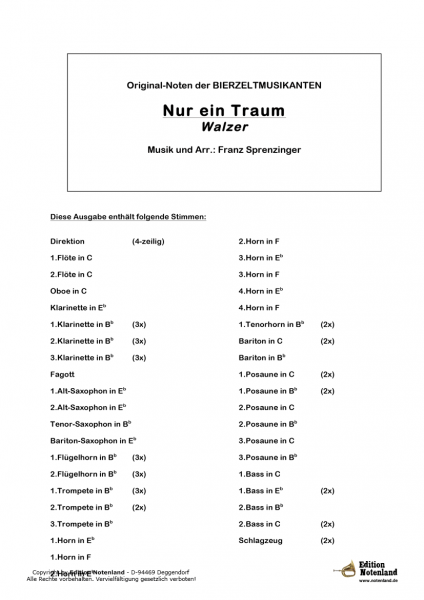 Nur ein Traum