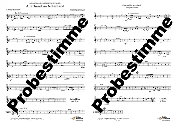 Allerhand im Notenland